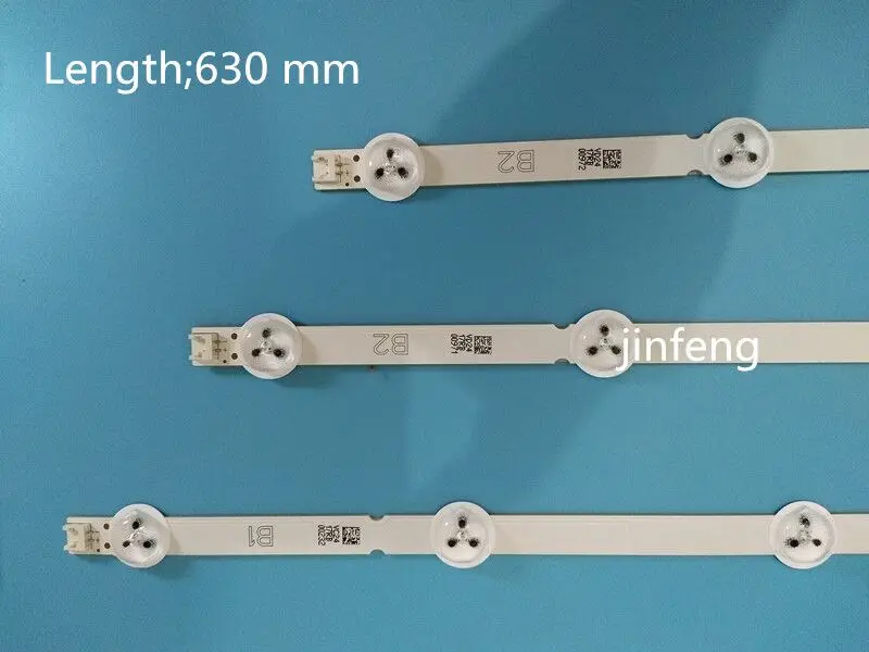 Новинка! Светодиодная лента для подсветки 3шт * 7LED Идеальная замена 32LN541V 32LN540V B1/B2