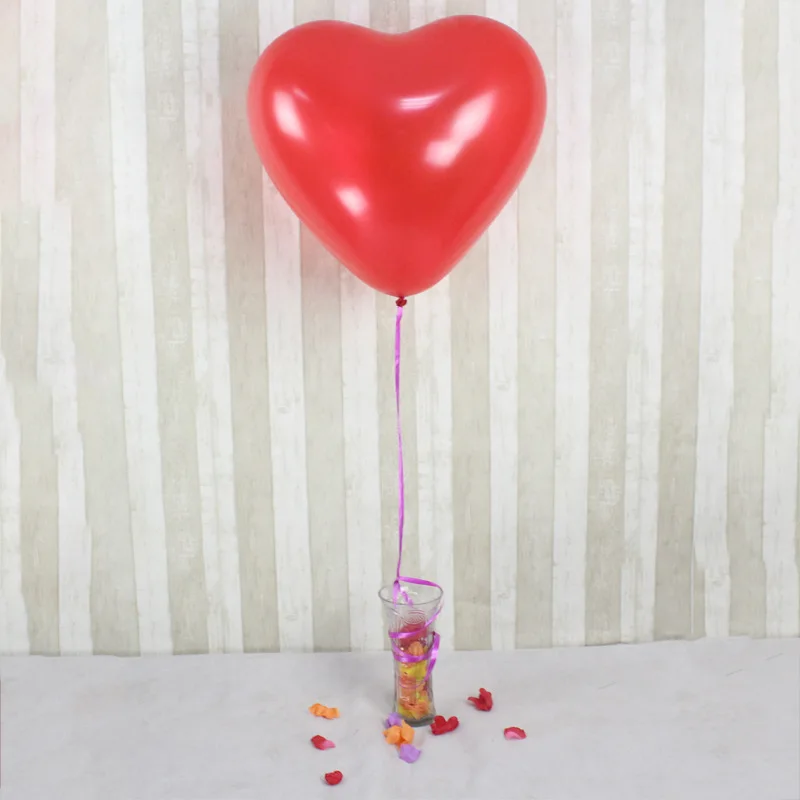 5 шт./партия 36 дюймов воздушные шары сердце большой гигантский воздушный шар