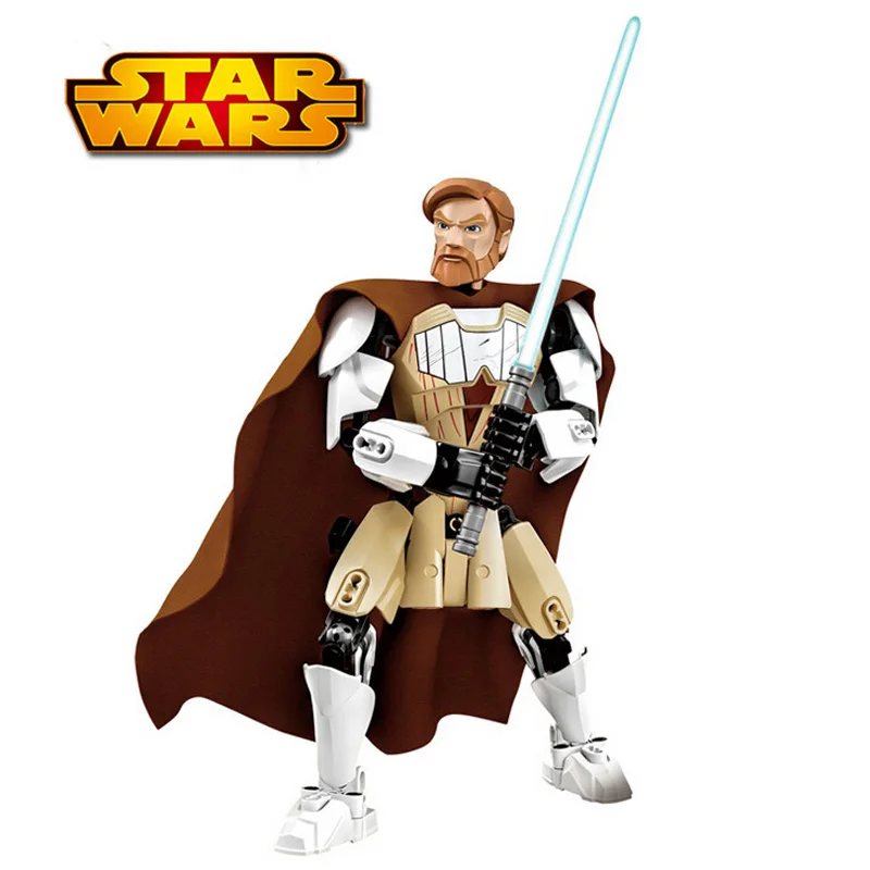 Luke Skywalker Jeti Warriors Jango Fett 4 комплекта Мини Строительные блоки Фигурки игрушки