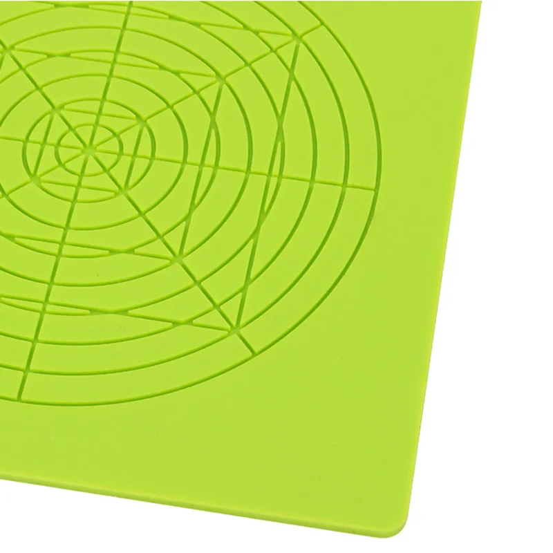 3D печать Ручка Силиконовый дизайн коврик с базовым шаблоном 2 силиконовыми