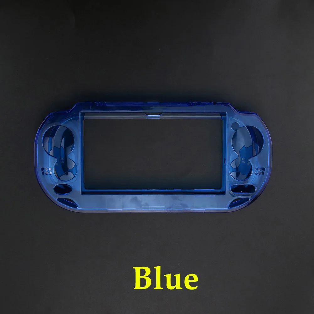 Blue JCD 5 шт. защитный прозрачный хрусталь, Твердый защитный чехол для Sony psv ita PS Vita psv 1000 Кристалл Полная защита для корпуса - Цвет: Blue