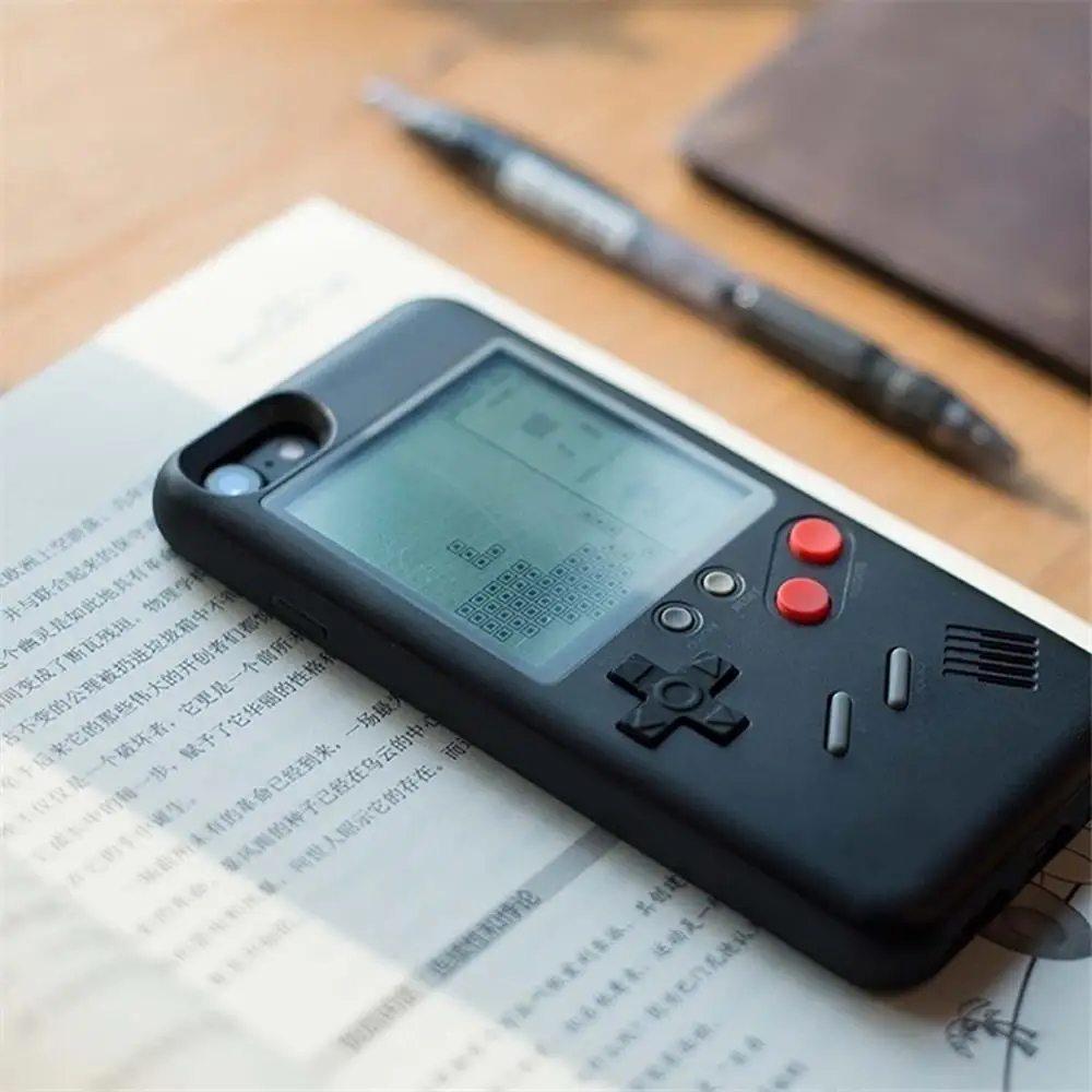 Чехол для телефона Tetris Gameboy в стиле ретро Apple iPhone 7 8 Plus мягкий чехол из ТПУ X 6 6s |