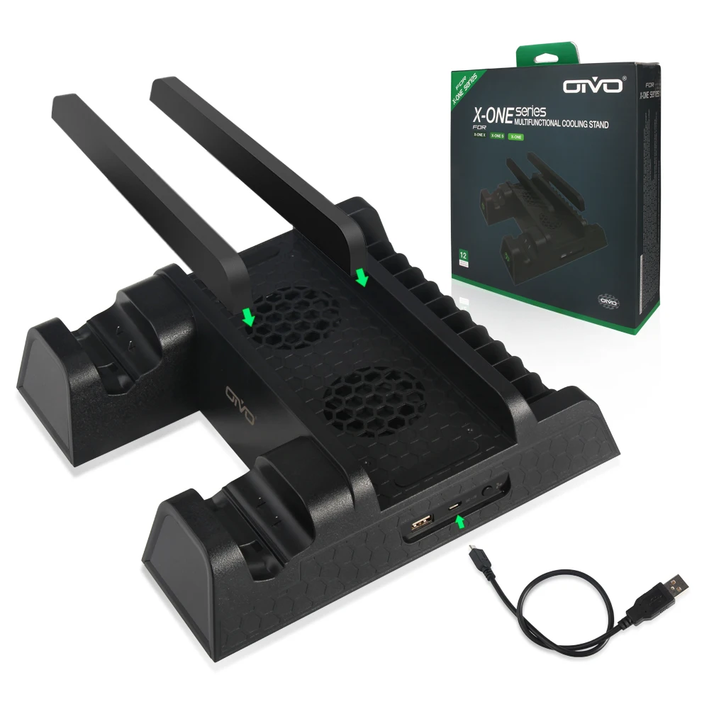 Новая многофункциональная Подставка для зарядки Xbox One X консоль с расширенным