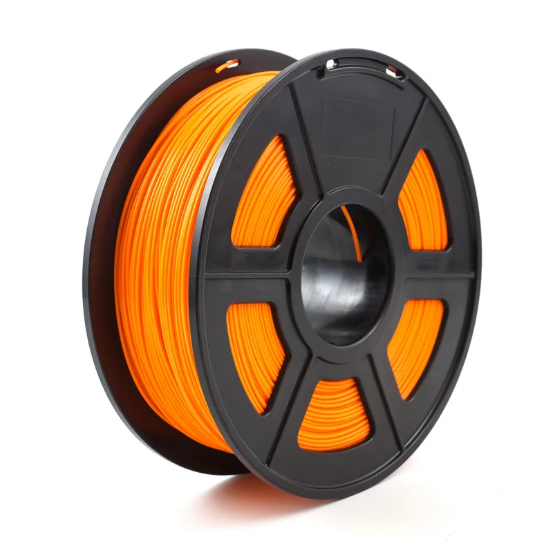 PLA Orange 3D-принтеры накаливания 1,75mm 1 кг/2.2lbs PLA PETG ТПУ нейлон углеродного волокна проводящий ABS ПК POM ASA дерево HIPS ПВА Пластик нити - Цвет: PLA Orange