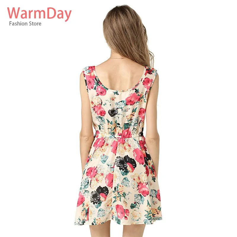 warmday летнее платье 2019 платья женские сарафан женский летний пляжное туника