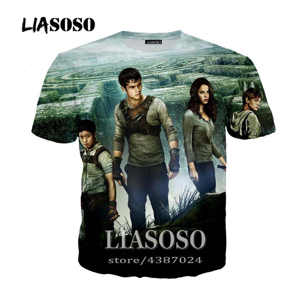 LIASOSO Новинка 2018 футболки в стиле Харадзюку для мужчин и женщин Повседневная