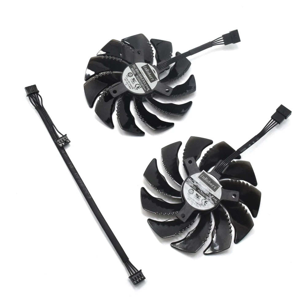 1Set PLD09210S12HH T129215SU PLD09210S12HH кулер вентилятор для Gigabyte NVIDIA GeForce GTX 960 4GD P106-100 6G RADEON RX580 570 RX470 480 игровая 4G карта - Цвет лезвия: 1Set PLD09210S12HH