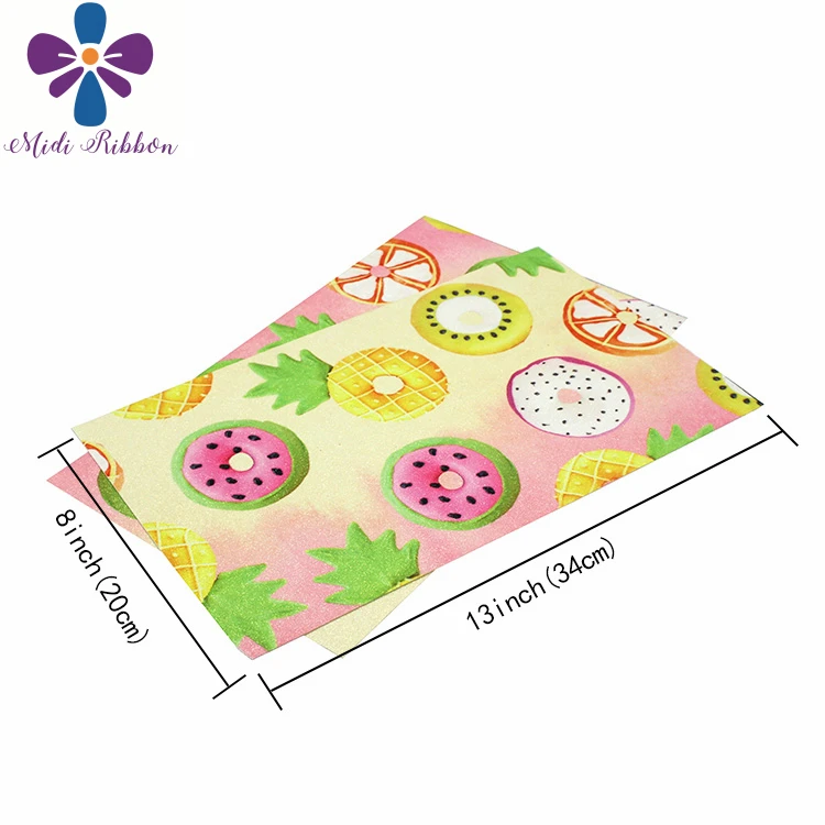 Лента для волос сделай сам виниловая с акварелью леопардовым принтом 16 х13 дюймов