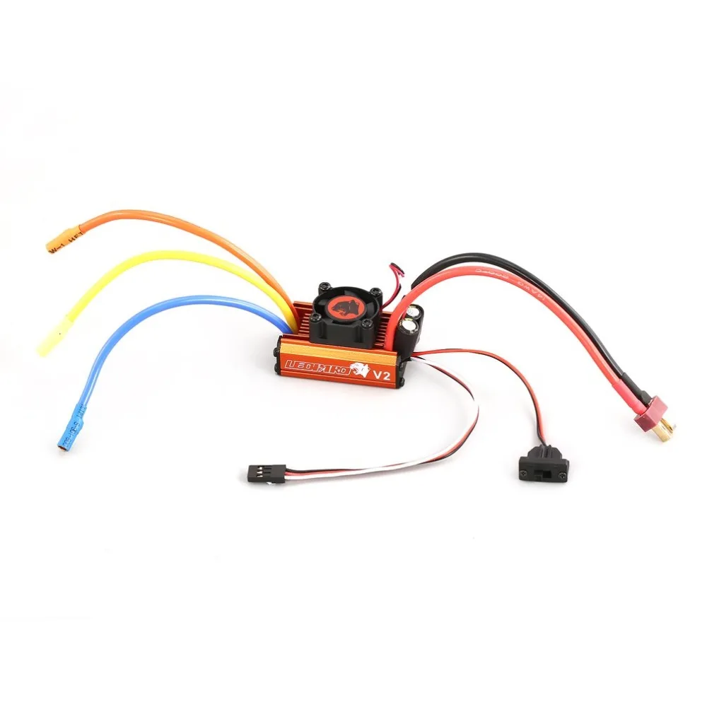 SKYRC SK-300042-02 9T 4370KV бесщеточный двигатель 60A бесщеточный ESC Программирование карты комбо набор для 1/10 RC автомобиль грузовик