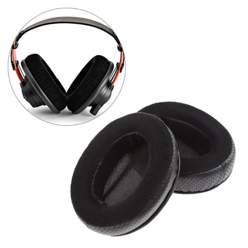 ALLOYSEED 2 шт амбушюры Cusion чехол для AKG Q701 Для Shure SRH 440 для Koss DJ100/DJ200 большие накладные наушники