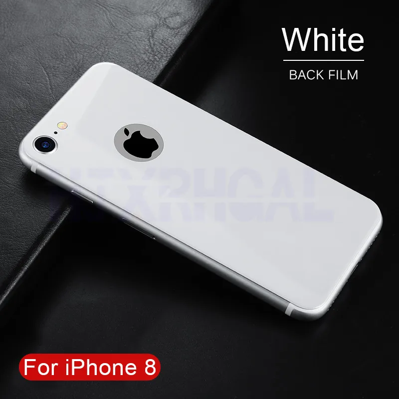 4D заднее закаленное стекло для iPhone X XR XS Max 10 полное покрытие Защита экрана для iPhone 7 8 Plus стеклянная задняя защитная пленка