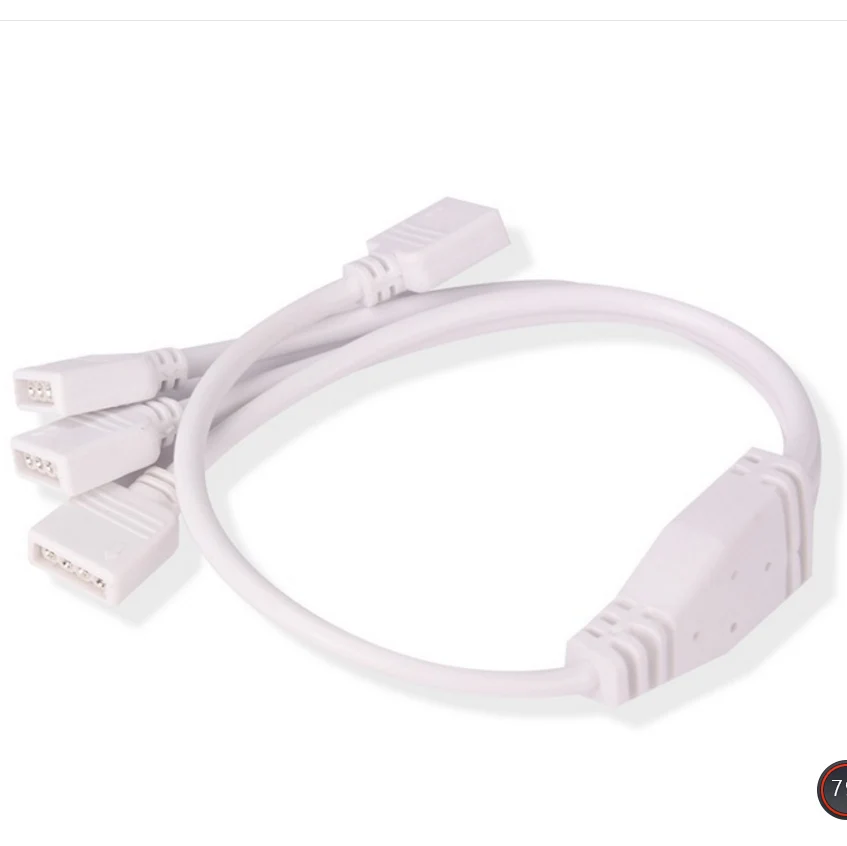 4 контактный RGB Led разъем с кабелем Светодиодная лента разветвитель адаптер|rgb led|led