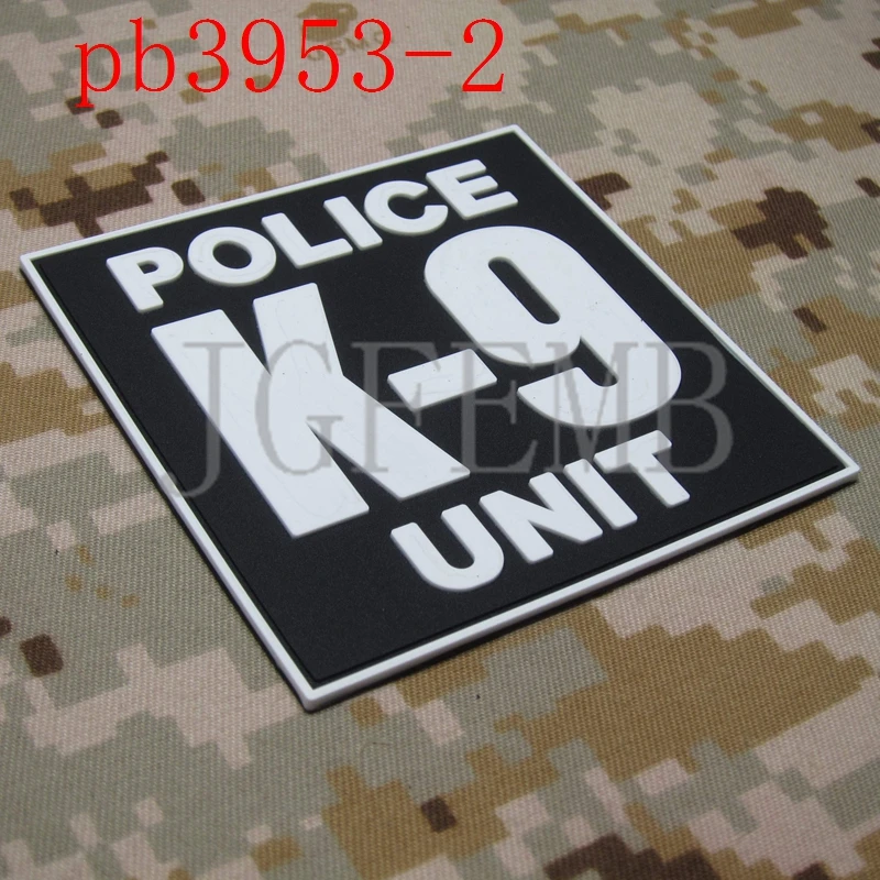 Полицейская K-9, медвежонок, коготь, K-9, собачий боевой дух, Тактическая Военная 3D ПВХ нашивка