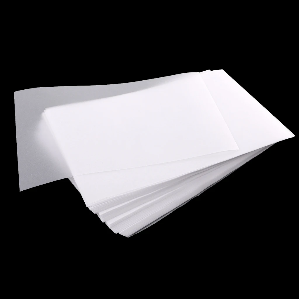 

200 Pieces 63gsm Clear Translucent Tracing Paper Sheets for Drawing 15x10cm for Scrapbooking Card Making Craft Paper Decoration