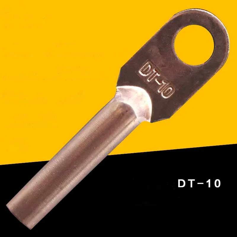 

5PCS YT1547 DT-10 Crimp Terminal Copper nose Copper joints Copper terminals Free Shipping