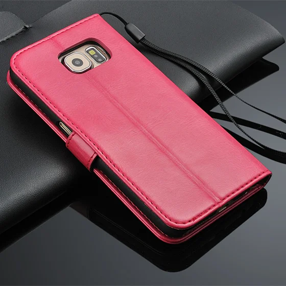 Кожаный чехол-бумажник чехол для samsung Galaxy S3 S4 S5 S6 S7 край S8 A3 A5 A6 A8 J8 J1 J2 J3 J4 J5 J6 J7 Neo Core