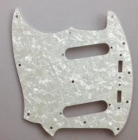 pleroo custom guitar pickgaurd scratch plate for us left hand mustang guitar pickguard scratch plate