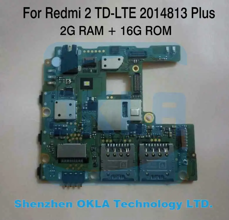 Материнская плата для xiaomi redmi 2 Hongmi Redmi2 б/у 2014813 Plus ОЗУ Гб ПЗУ 16 ГБ материнская