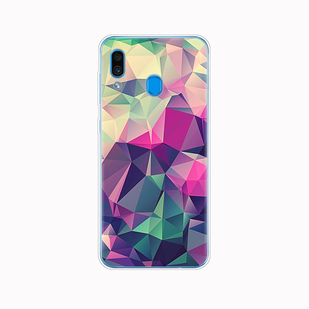 61858 Чехол для Samsung Galaxy A20, A20E, силиконовая задняя крышка для телефона, для Samsung A20, A205F, A20E, A202F, мягкий ТПУ чехол, бампер - Цвет: 61858