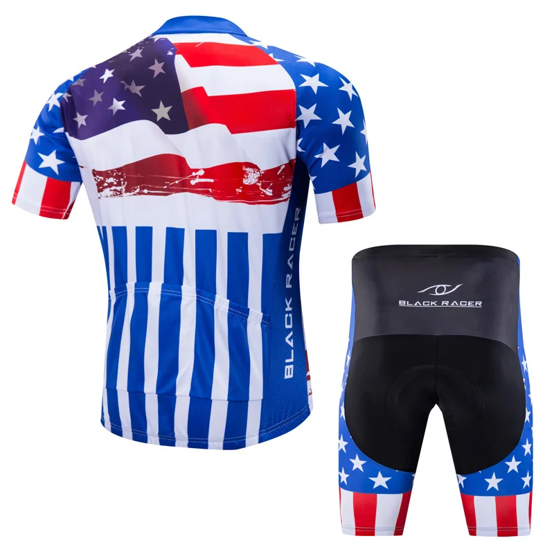 

2018 new dry fit short sleeve MEN cycling jersey/sexy MEN road sports bicycle cycling clothing sets Breathale Mountain Clothing