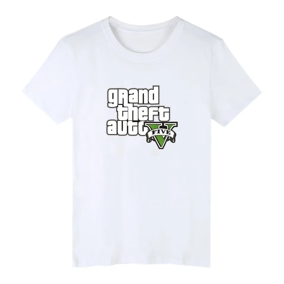 Grand Theft Auto Game GTA 5 Футболка для женщин и мужчин летние футболки мужские хлопковые