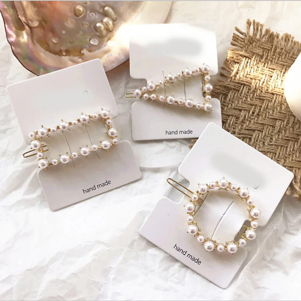 1 шт. элегантная темпераментная заколка для волос с жемчугом корейский Шикарный