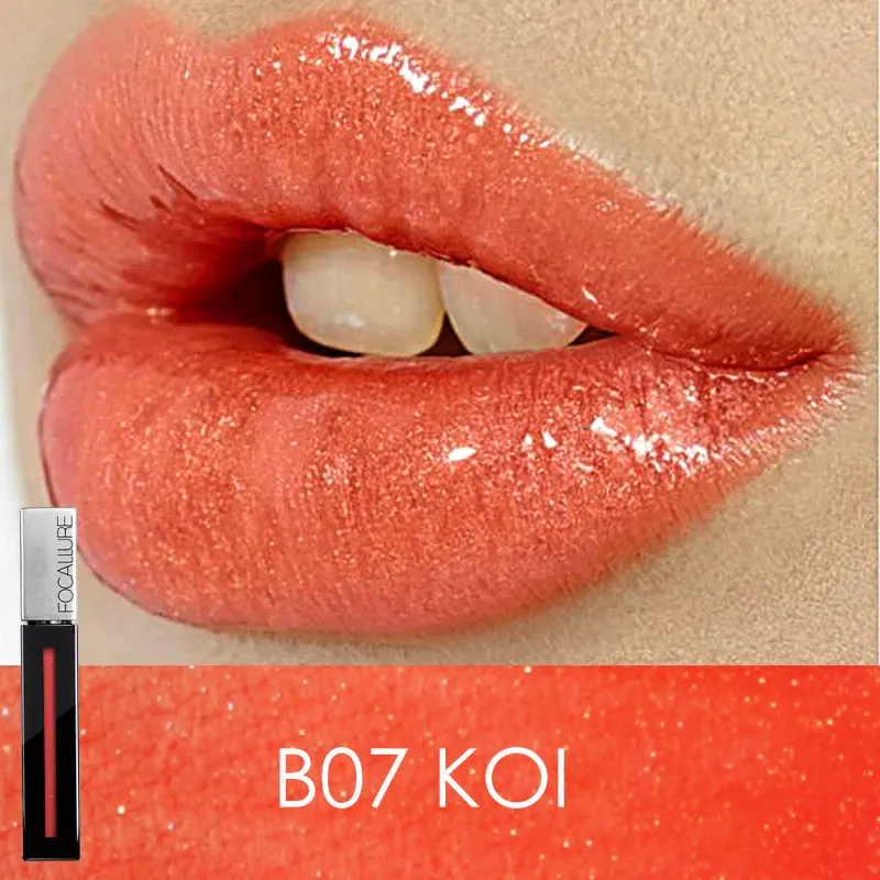 7 FOCALLURE,, 3D, новинка, крем, стойкий, для губ, пятнышко Ins, So Hot, объем, блеск для губ, ТИНТ, красота, сексуальные губы, макияж - Цвет: 7
