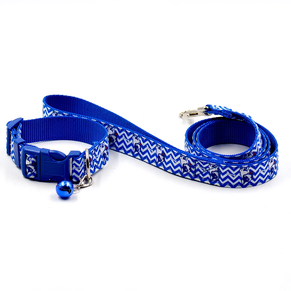 Новый высококачественный нейлоновый ошейник для собак и щенков + поводок с