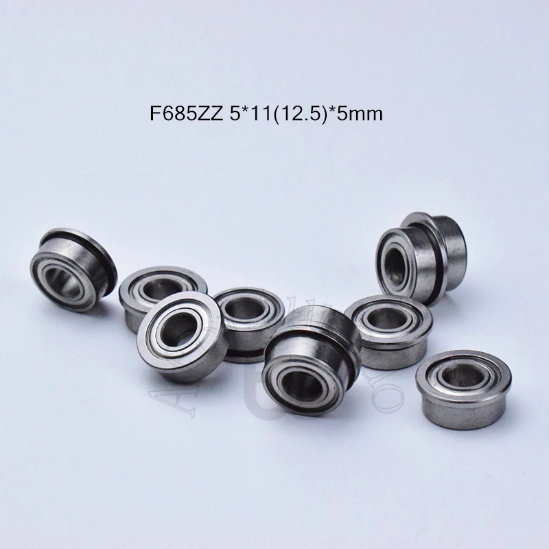 F685ZZ 5*11 и 12 5*5 мм бесплатная доставка фланцевые подшипники 685 F685Z подшипник с