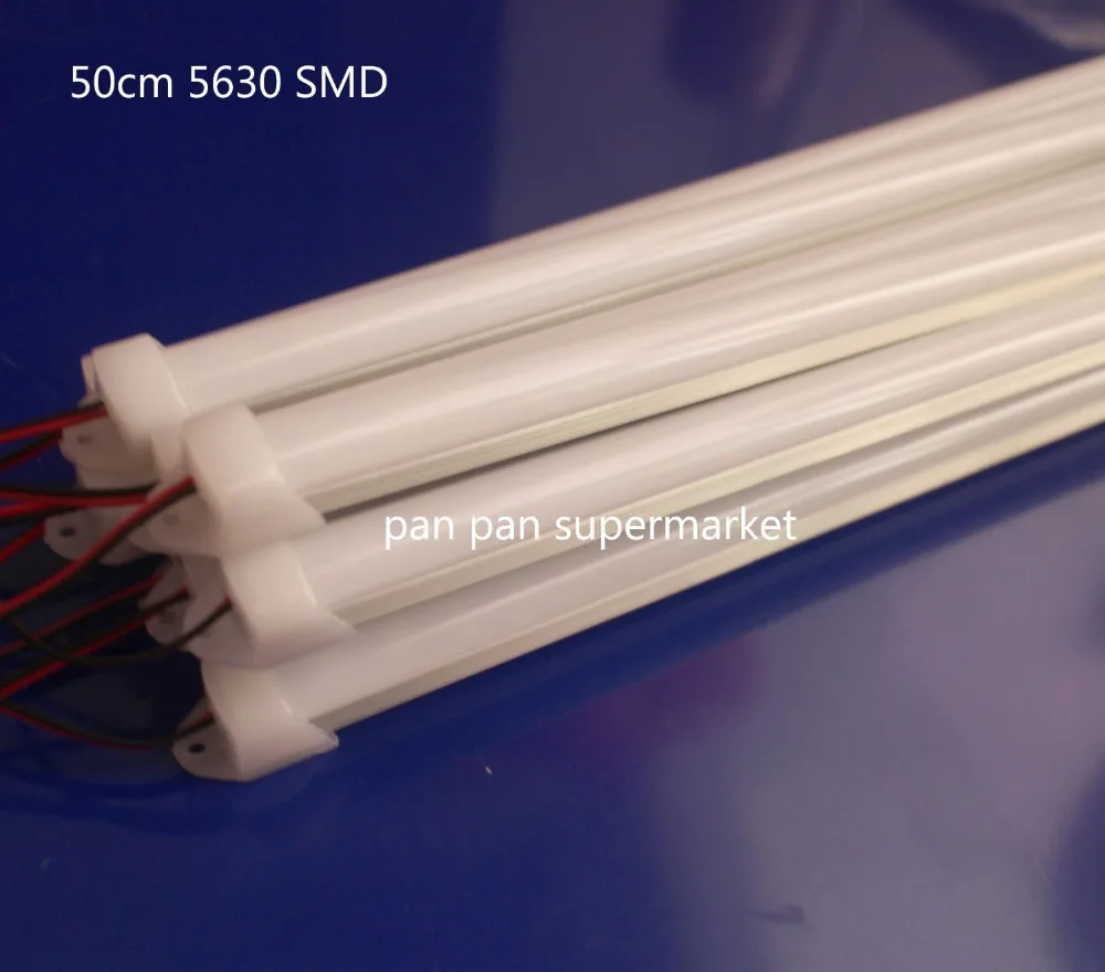 5Pcs 50cm DC12V SMD 5630/5730 LED Rigid Strip Bar Light+pc cover Light tube (warm white / cool white) | Лампы и освещение