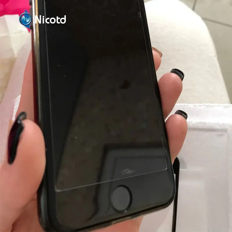 3D изогнутое закаленное стекло с мягким краем для iPhone 7 Plus защитное покрытие из