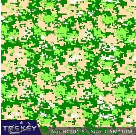 0.5 м* 10 м военные цифровой камуфляж трансферная печать пленки, Гидрографическая Фильм, гидро погружения фильм для Аква с принтом HC200S - Цвет: HC201S