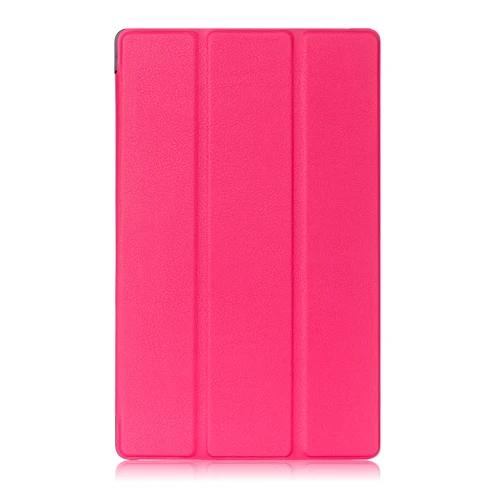Rose red Защитный чехол для amazon kindle fire hd 8 tablet / смарт-чехол для fire hd 7th 8-го поколения+ Бесплатный подарок - Цвет: Rose red
