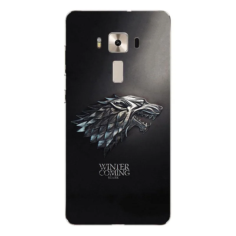 Чехлы для телефонов с изображением Игры престолов для Asus Zenfone 3 Deluxe ZS550ML ASUS_Z016D Zenfone3 ZS550KL ZS570KL, чехлы на заднюю панель, чехлы