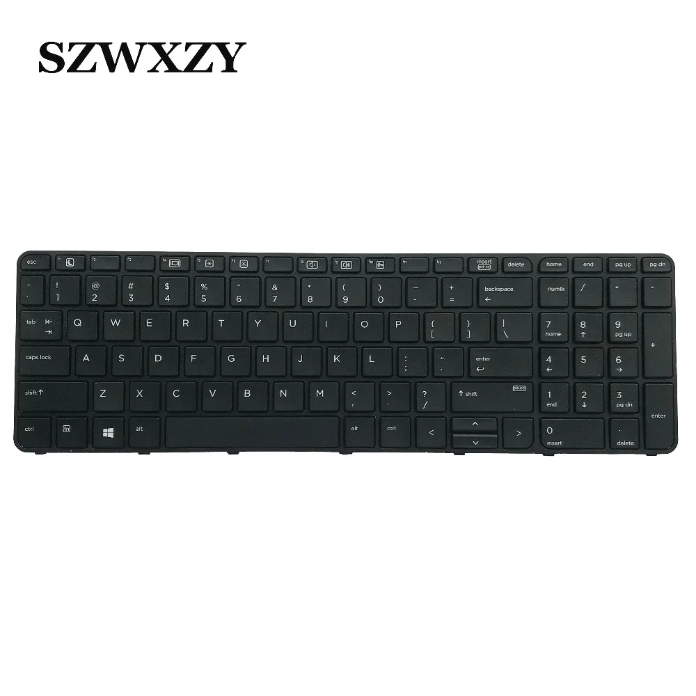 Оригинальная яркость для HP Probook 450 455 470 G3 Клавиатура ноутбука 837549 001 827028 черная