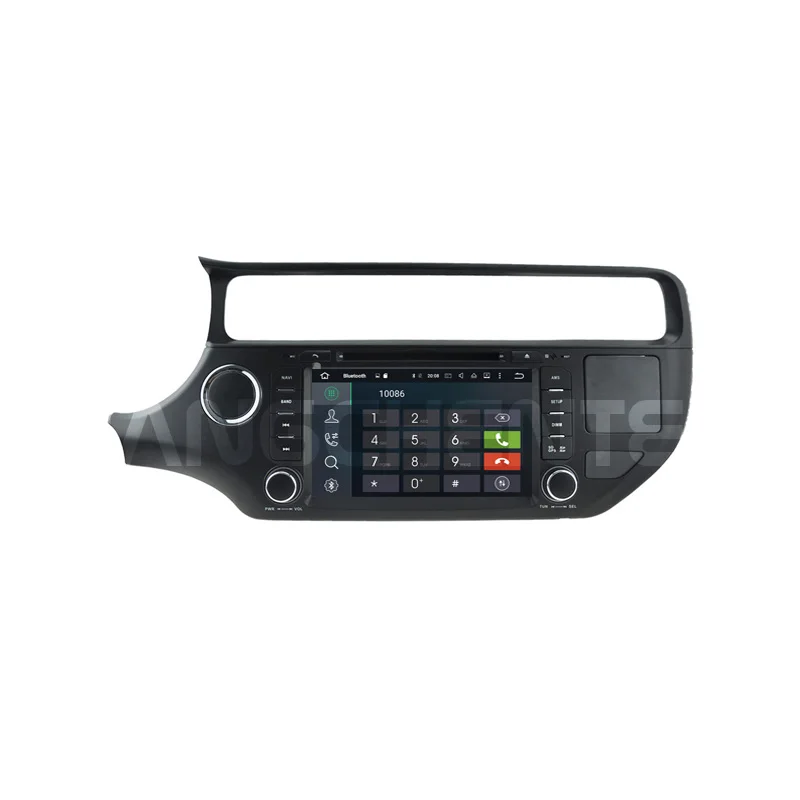 2 Din Android 9 0 автомобильный dvd-плеер для KIA RIO 2015 с сенсорным экраном ips Встроенный
