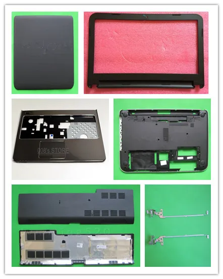 Новый ЖК-топ с передней панелью Верхняя Нижняя панель чехол для Dell 14R 5437 M431R 5435 5421