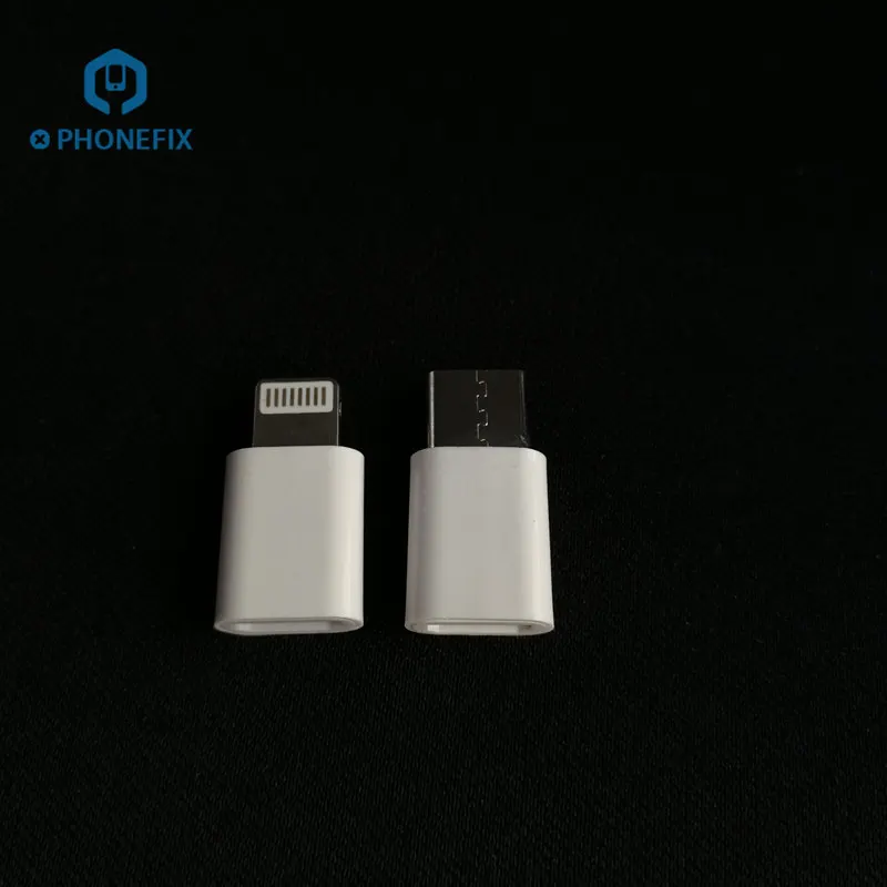 Конвертер для электронного зарядного устройства Android Micro USB для Apple Lightning type-C кабель для передачи данных адаптер для конвертера