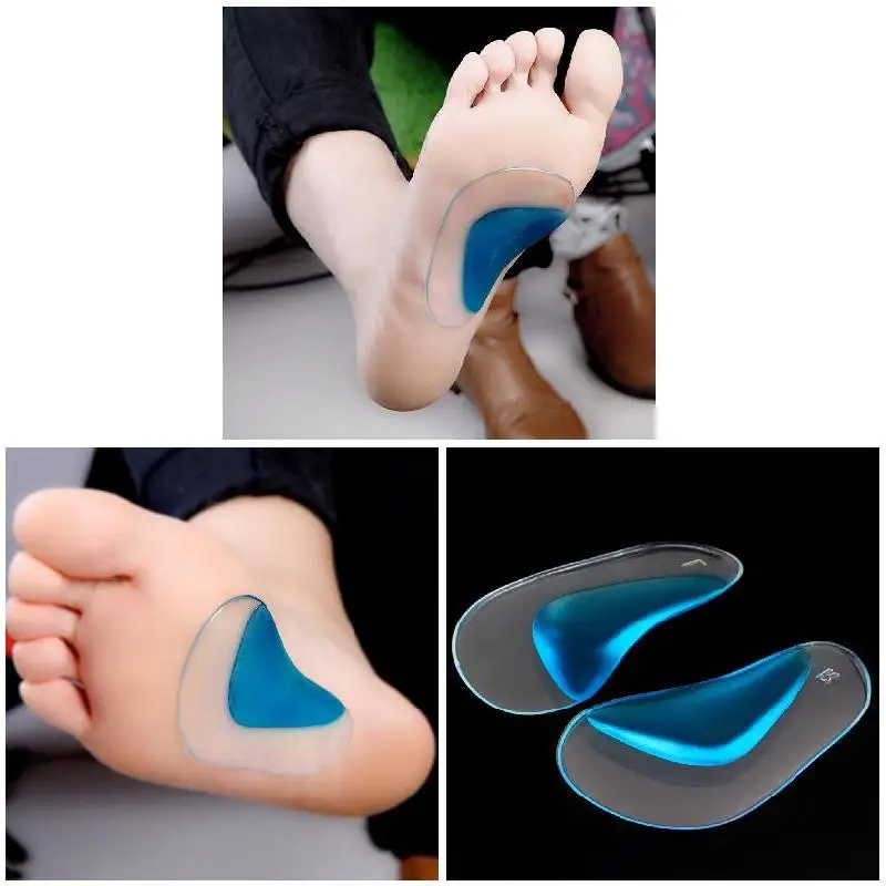 

Hot 1 Pair Professional Arch Orthotic Support Insole Foot Plate Flatfoot Corrector Shoe Cushion Foot Care Insert Insoles SMA66