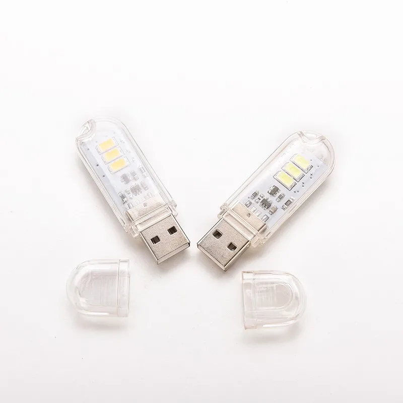 Светодиодный ночсветильник с мини USB 2 шт. для компьютера ноутбука зарядное
