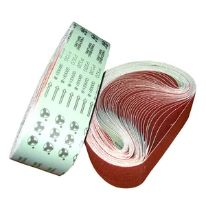 Шлифовальные ленты 533*76 мм, Зернистость 40-1000, шлифовальные ленты из оксида алюминия, шлифовальные ленты 3*21 дюйма для шлифовальной машины, 10 упаковок