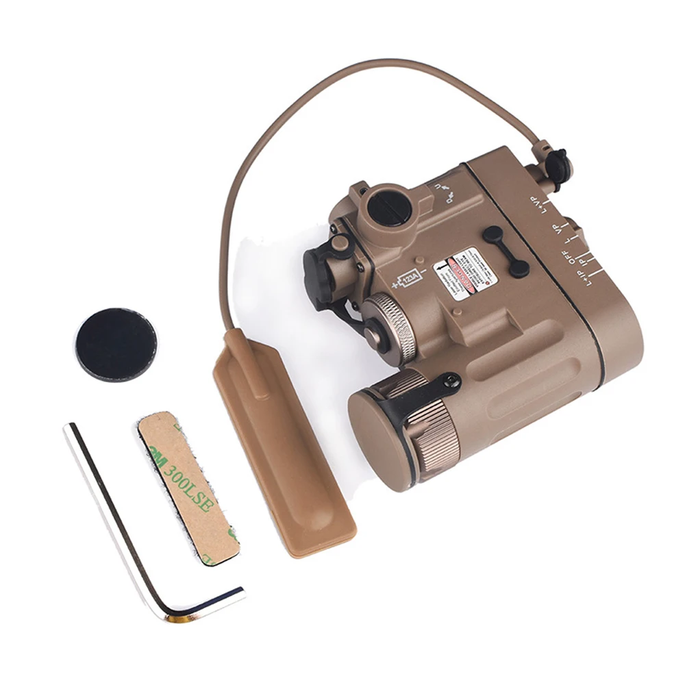 WADSN страйкбол факелы Тактический DBAL D2 зеленый/красный лазерный индикатор Softair