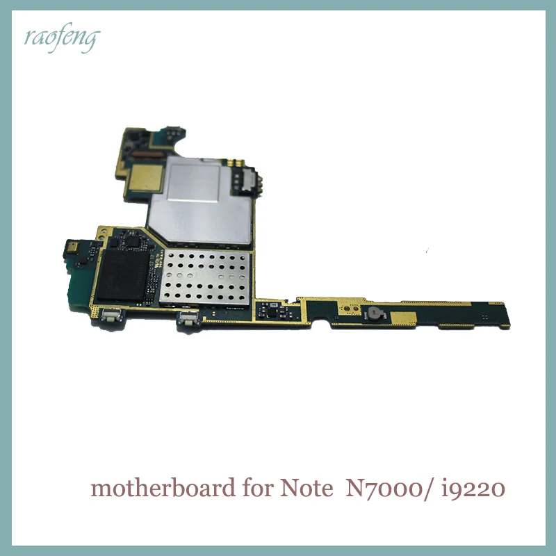 Материнская плата Raofeng для Samsung galaxy Note N7000/i9220 разблокированная разобранная с
