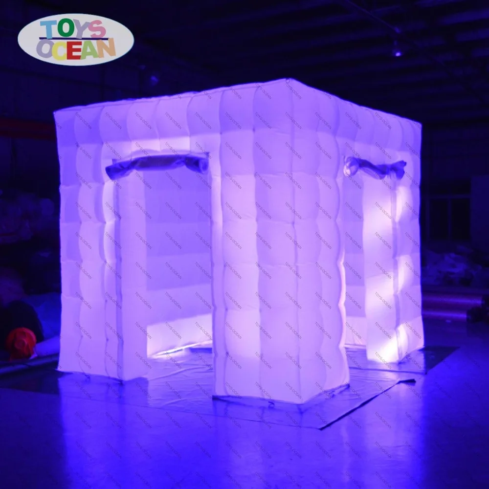 Светодиодная надувная фотобудка кубическая палатка для продажи|inflatables for sale|tent