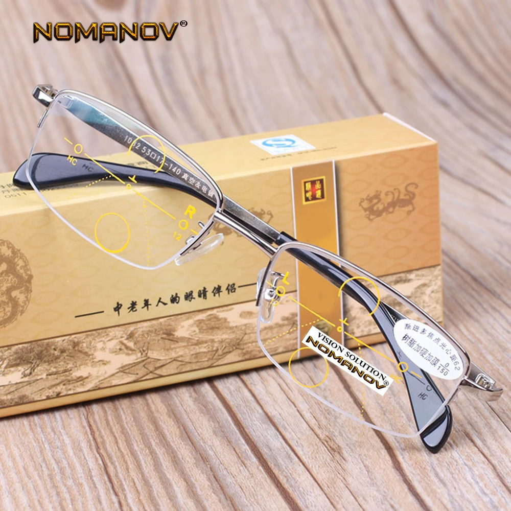 = Nomanov бренд разведки прогрессивные Мультифокальные коммерческих Очки для чтения