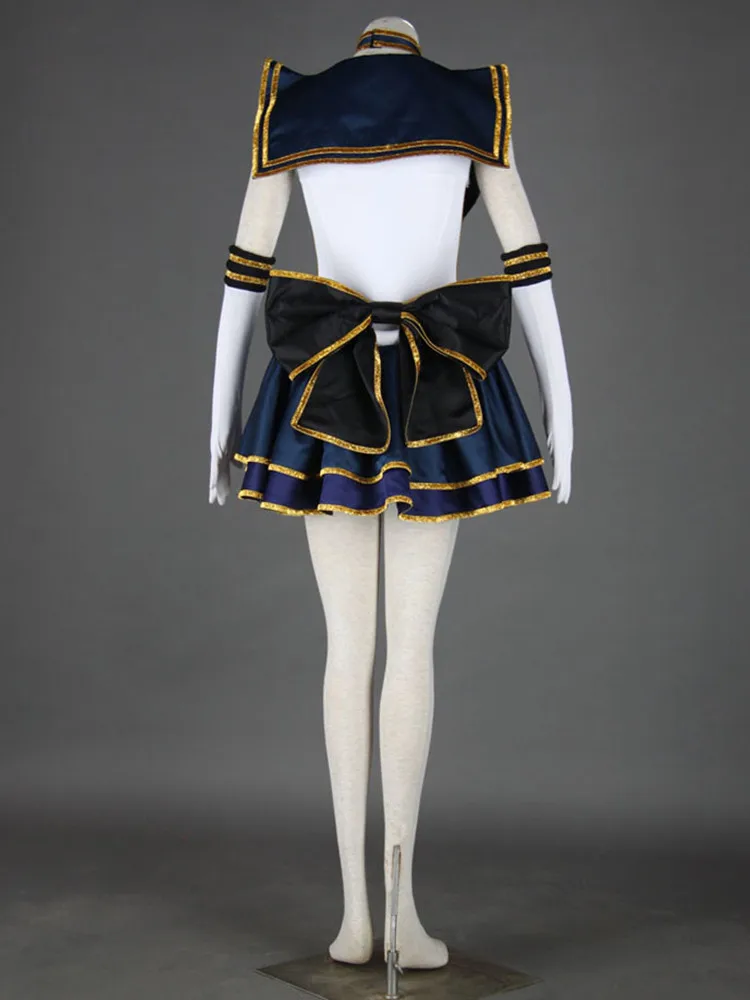 Популярный японский аниме косплей Сейлор Мун Meiou Setsuna костюм|sailor moon cosplay|sailor cosplay