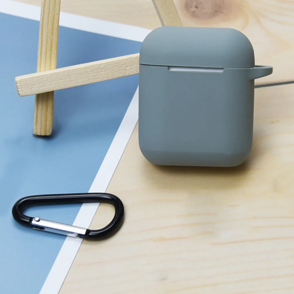 Силиконовый защитный чехол против потери для Apple AirPods с ушным крюком для Apple гарнитура для AirPods чехол s ультратонкий