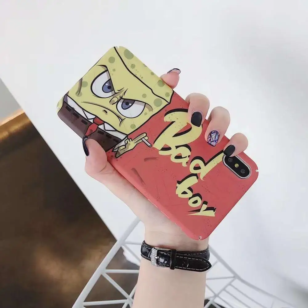 HOKEJ модный мультяшный ПК высокого качества для iPhone 6 7 8 Plus X XS XR Max Чехол мобильного