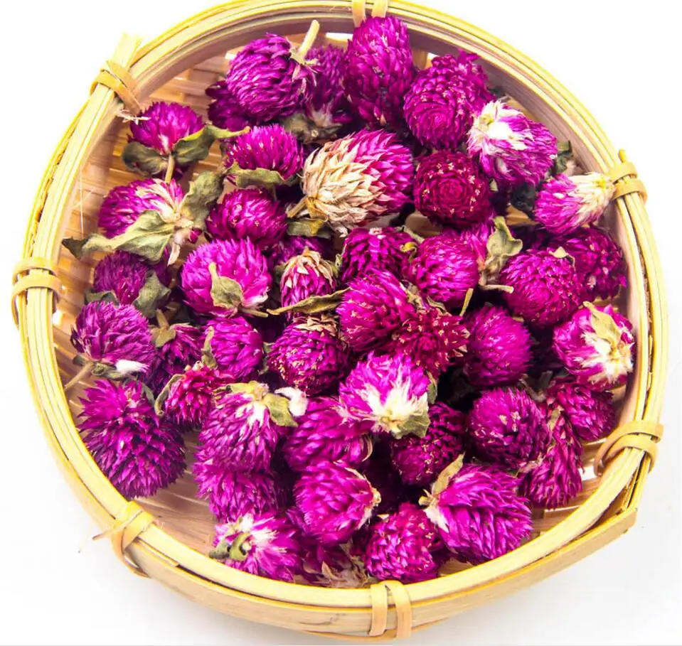 

500g Dried Purple Gomphrena Globosa L. Flowers For Home Office Hotel Tea Material Flower Decoration Craft Floral DIY