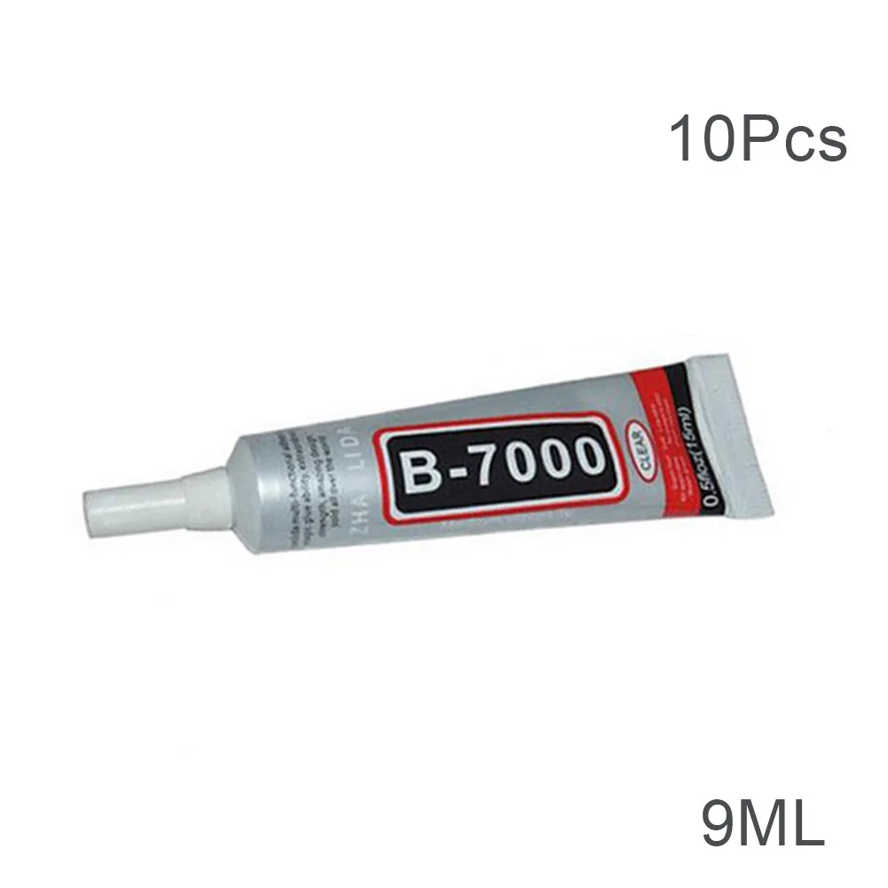 9ML 10pcs 1/4/10 шт. B-7000 клей для промышленногй для Универсальный амортизирующий бампер для телефона с ювелирные изделия GQ999 - Цвет: 9ML 10pcs
